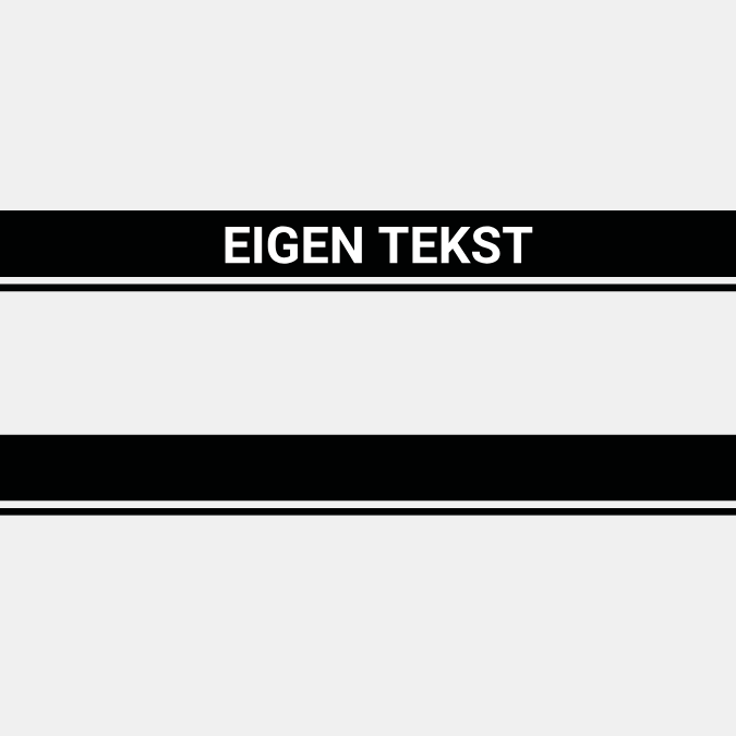 Racing Strepen | Jeddah | Mat eegener Text! | Set vun 2 Strepen