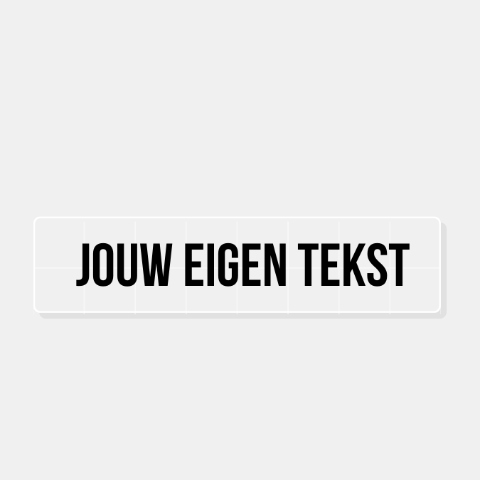 Autocollant texte