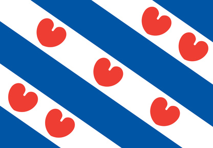 Friese vlag sticker